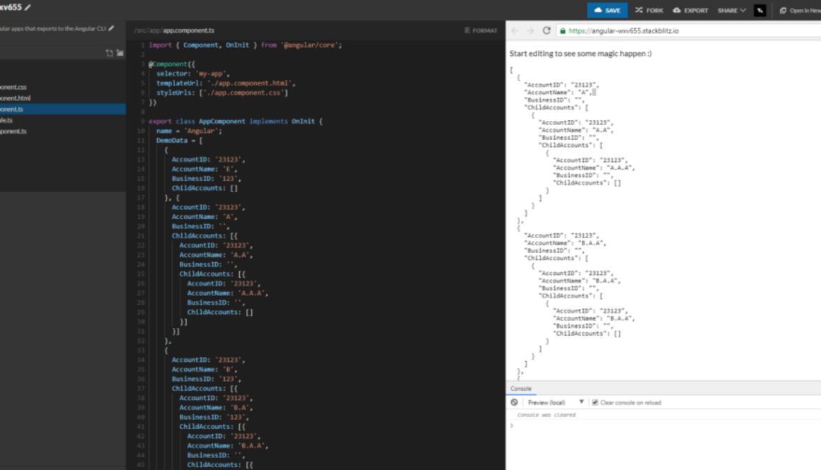 angular wxv655 StackBlitz