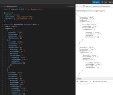 angular wxv655 StackBlitz